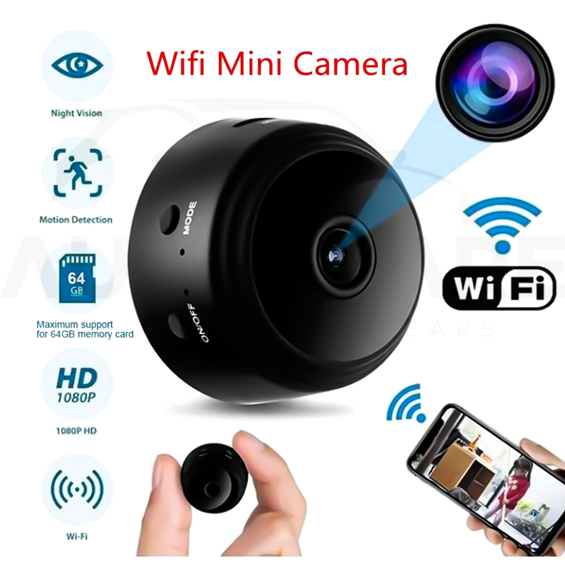 A9 Mini WiFi Camera – Wireless HD Smart Security Camera | Night Vision & Motion Detection