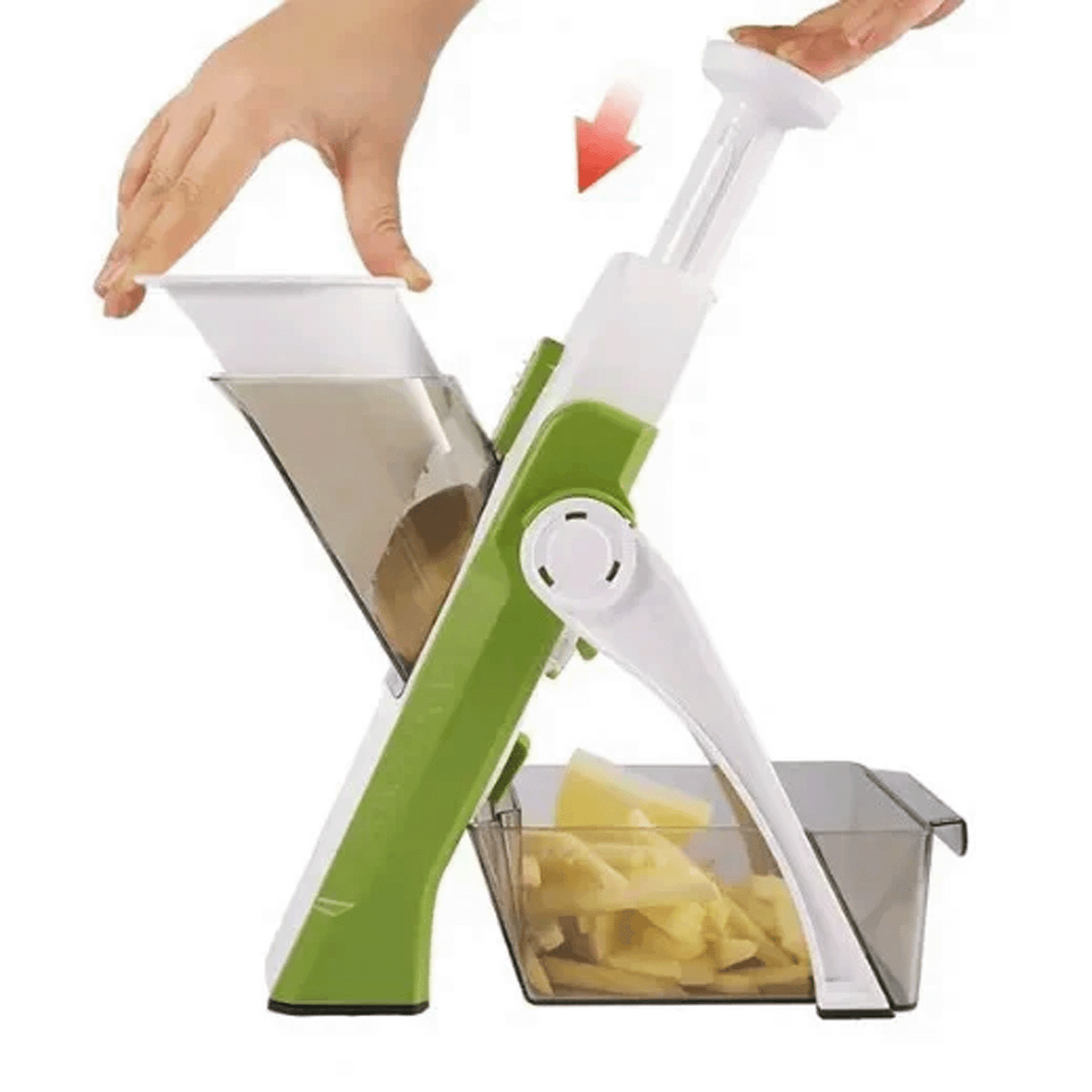 Multi-Functional Vegetable Cutter & Slicer – Quick Chopper for Kitchen | French Fries & Salad Maker