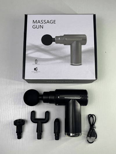 Mini Deep Tissue Massage Gun – Portable Muscle Recovery, Pain Relief & 4-Speed Percussion Massager