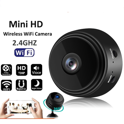 A9 Mini WiFi Camera – Wireless HD Smart Security Camera | Night Vision & Motion Detection