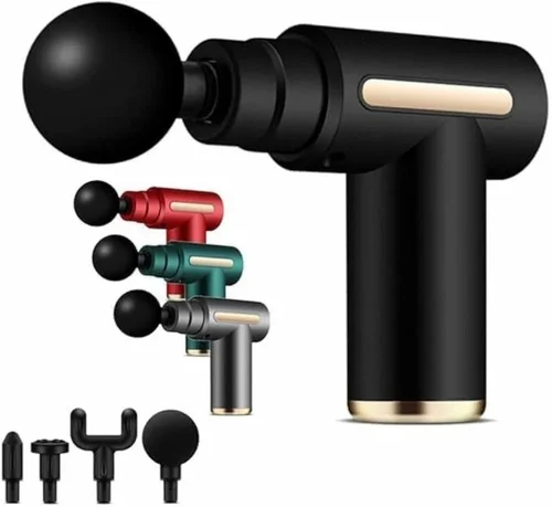 Mini Deep Tissue Massage Gun – Portable Muscle Recovery, Pain Relief & 4-Speed Percussion Massager