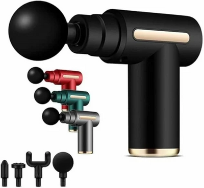 Mini Deep Tissue Massage Gun – Portable Muscle Recovery, Pain Relief & 4-Speed Percussion Massager