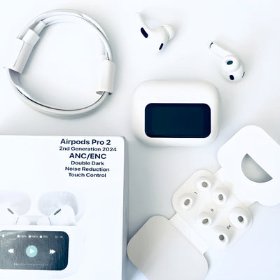 A9 Pro AirPods ANC, TWC, BT 5.4 & Extended Battery Life - Latest Screen AirPods