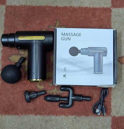 Mini Deep Tissue Massage Gun – Portable Muscle Recovery, Pain Relief & 4-Speed Percussion Massager